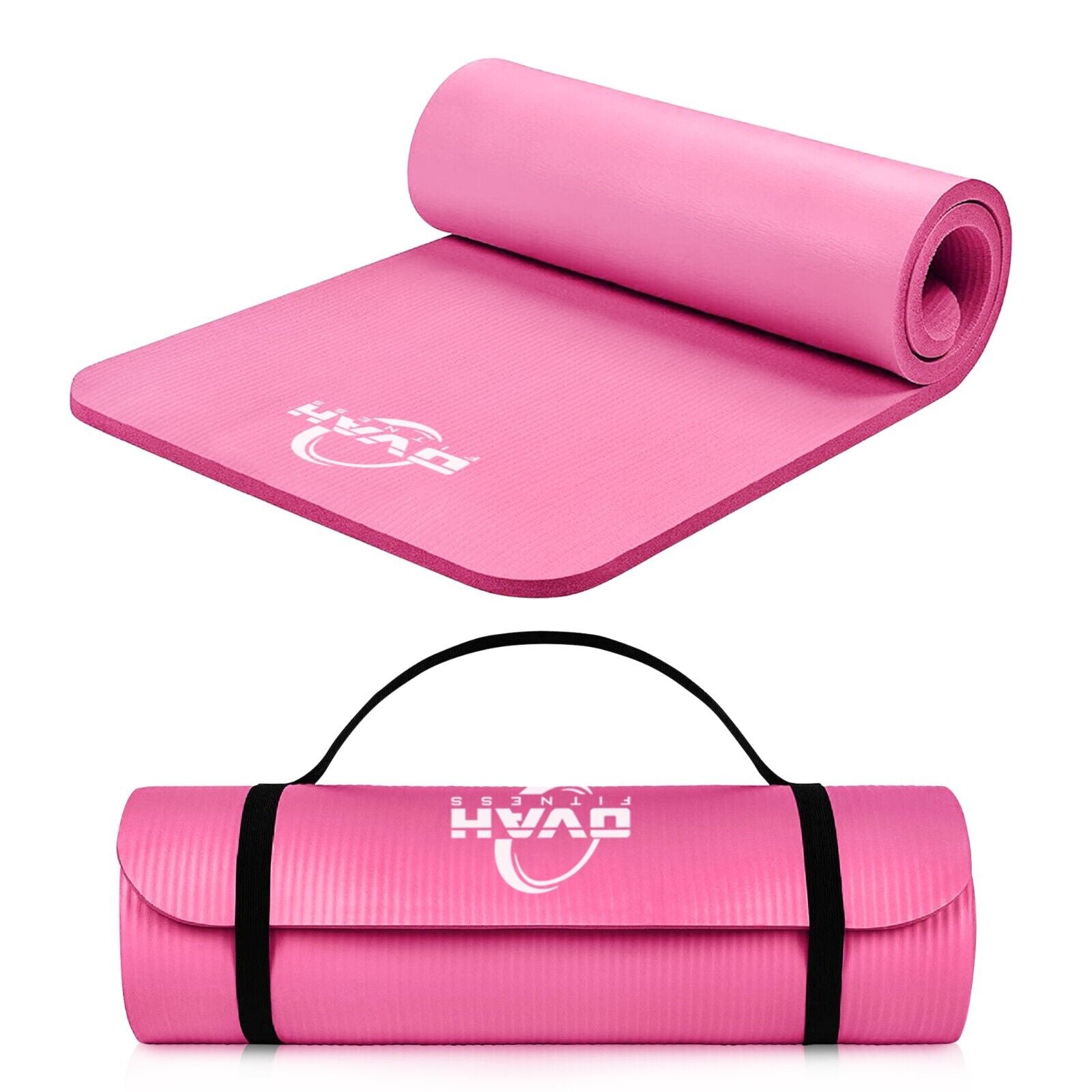 Extra Thick Yoga Mat 15MM Gym Workout Fitness Pilates Women Exercise Non Slip UK