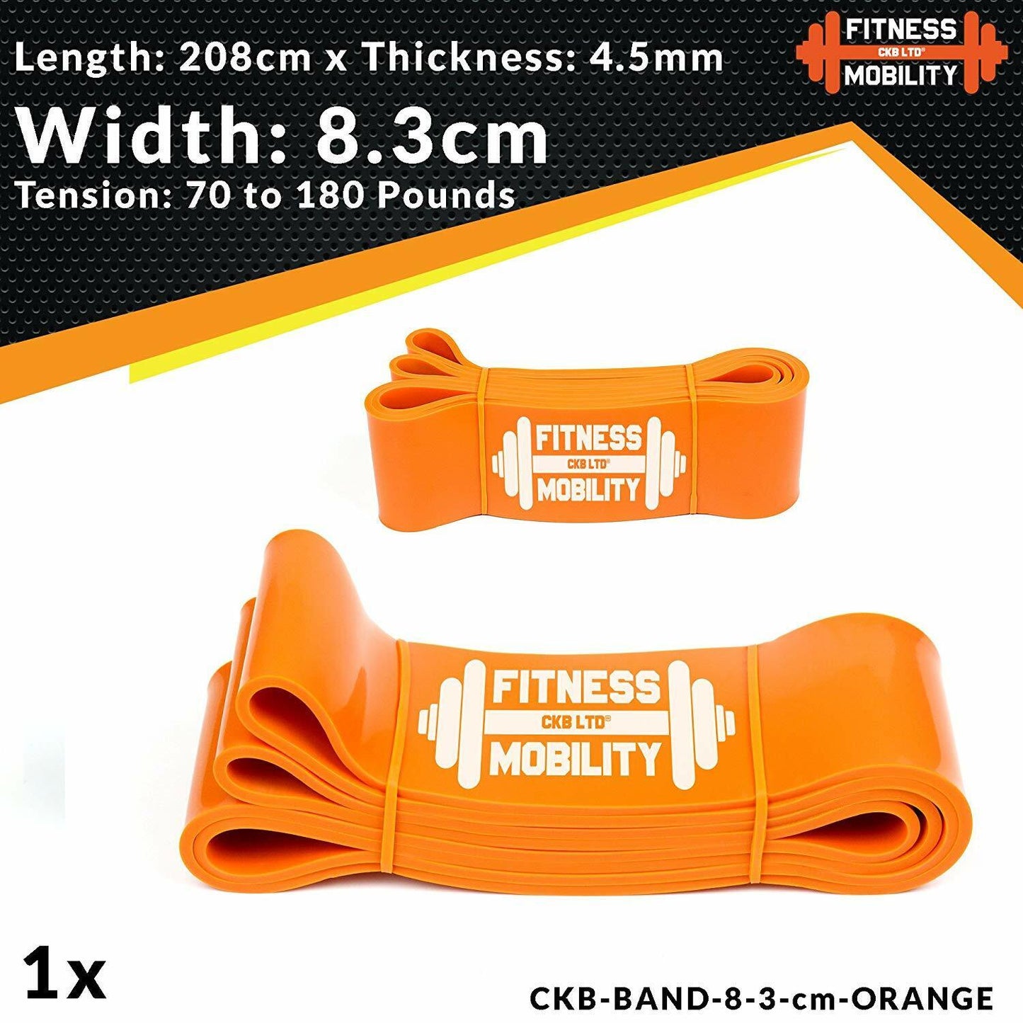 Resistance Bands Heavy Duty Exercise Latex Loop Fitness Home Yoga Gym Pull up UK