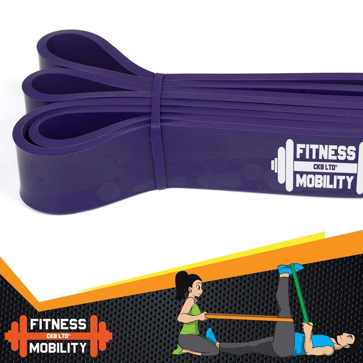 Resistance Bands Heavy Duty Exercise Latex Loop Fitness Home Yoga Gym Pull up UK